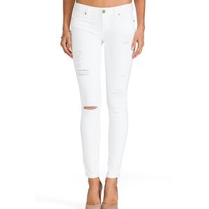 Paige Denim Verdugo Ultra Skinny in Optic White 25